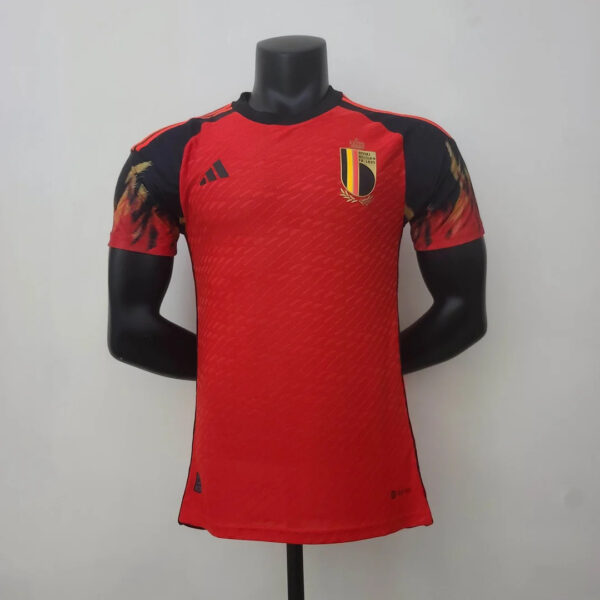 Belgium 2022 FIFA World Cup Player Version Home Football Jersey