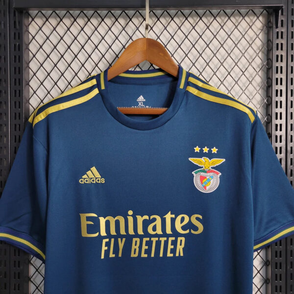 Benfica 2023/2024 Commemorative Edition Royal Blue Football Jersey - Image 4