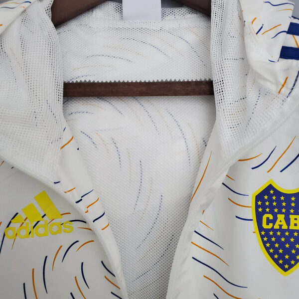 Boca Juniors Windbreaker White Jersey 1:1 Thai Quality - Image 8