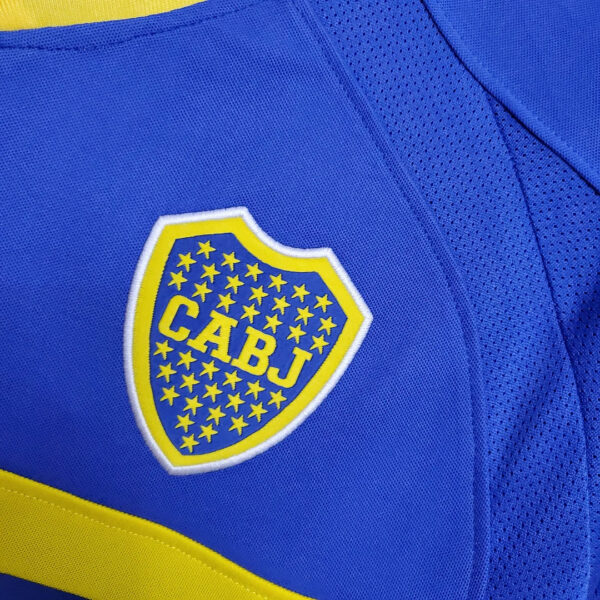 Boca Juniors 2003/2004 Retro Home Football Jersey 1:1 Thai Quality - Image 7