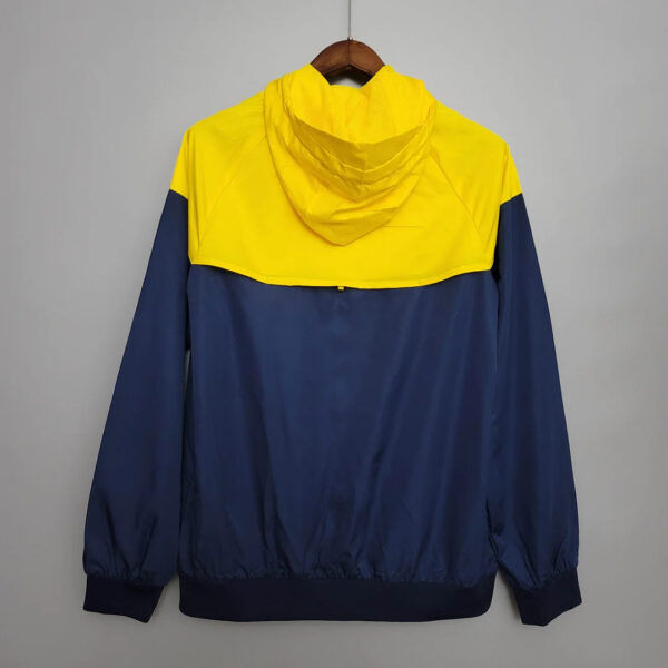 Boca Juniors 2021 Windbreaker Blue-Yellow Jersey 1:1 Thai Quality - Image 2