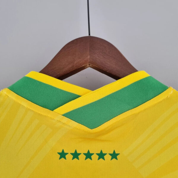 Brazil 2022 Classic Football Jersey Yellow - Image 2