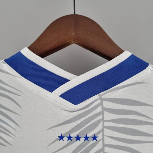 Brazil 2022 Classic White Football Jersey - Image 2