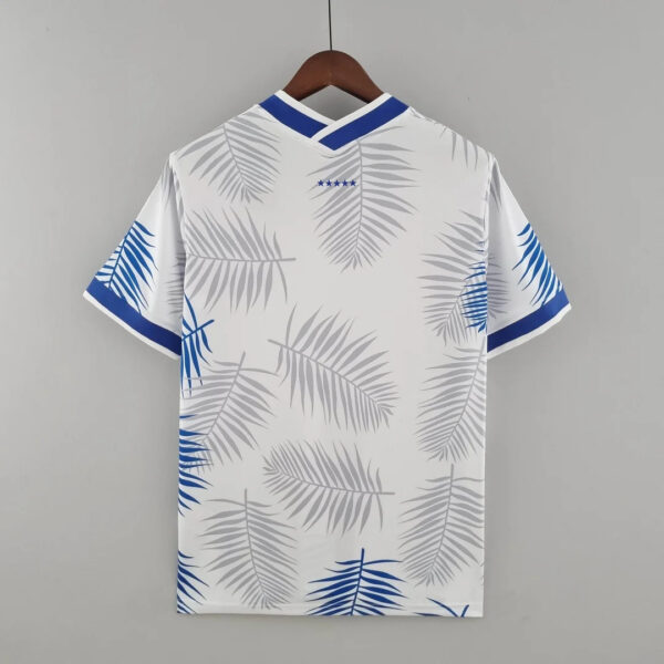 Brazil 2022 Classic White Football Jersey - Image 3