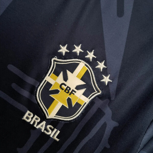 Brazil 2022 Special Edition Black Football Jersey - Image 6