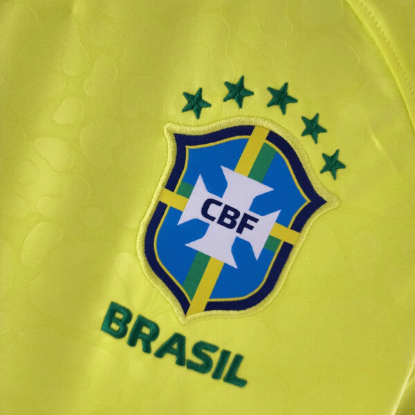 Brazil 2022 World Cup Home Football Jersey - Image 9