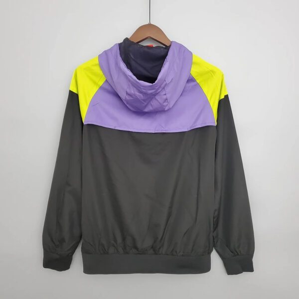 Brazil National Team Windbreaker Purple-Black - Image 2