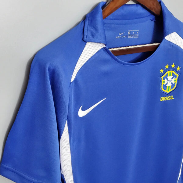 Brazil 2002 Retro Away Football Jersey - Image 3