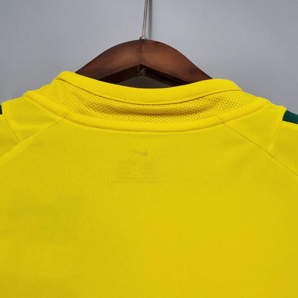 Brazil 2002 Retro Home Football Jersey - Image 8