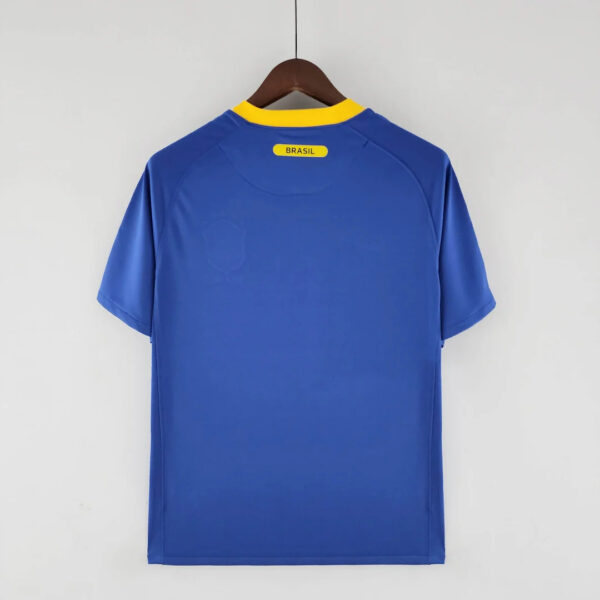 Brazil 2010 Retro Away Football Jersey - Image 4