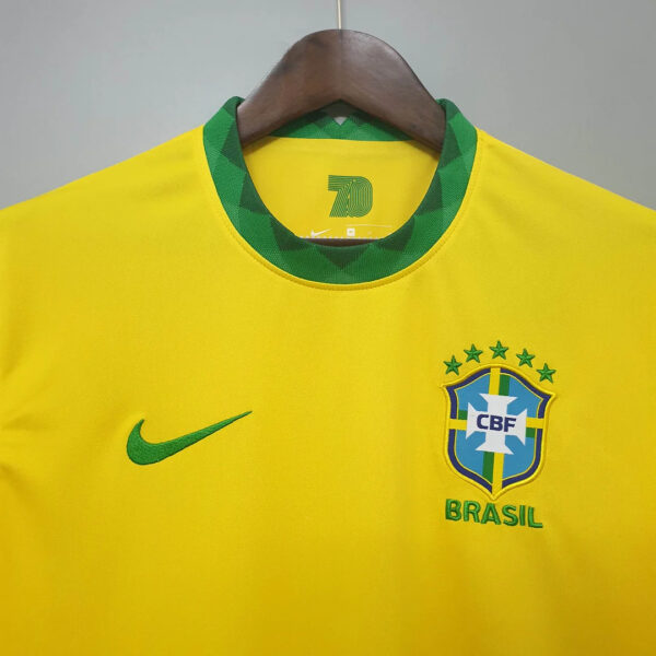 Brazil 2020 Home Football Jersey - Image 3