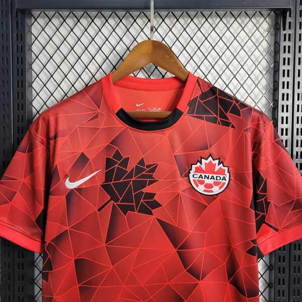 Canada 2023 Women's Home Football Jersey - Image 4