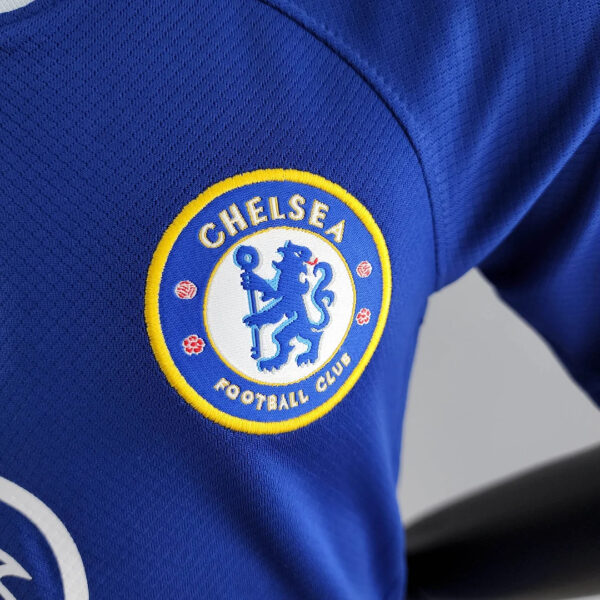 Chelsea 2022/2023 Home Football Jersey Kids Size - Image 7