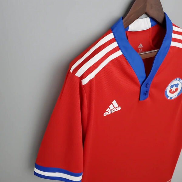 Chile 2021 National Team Home Football Jersey - Image 3