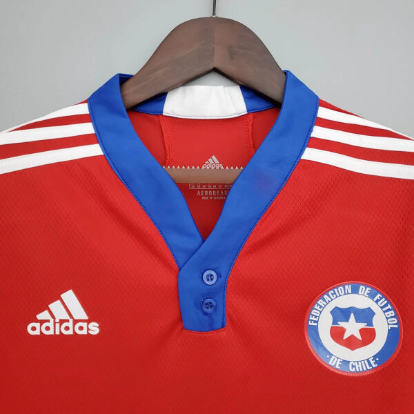 Chile 2021 National Team Home Football Jersey - Image 4