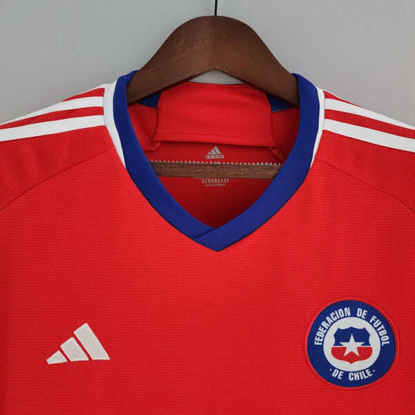 Chile 2022 National Team Home Football Jersey - Image 5