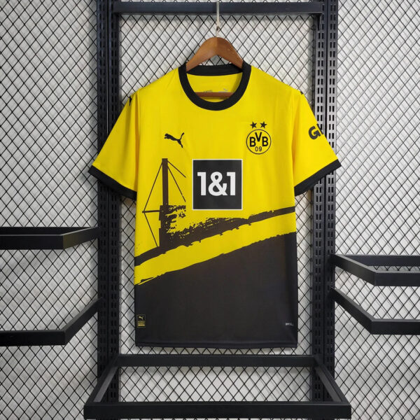 Dortmund 2023/2024 Home Football Jersey