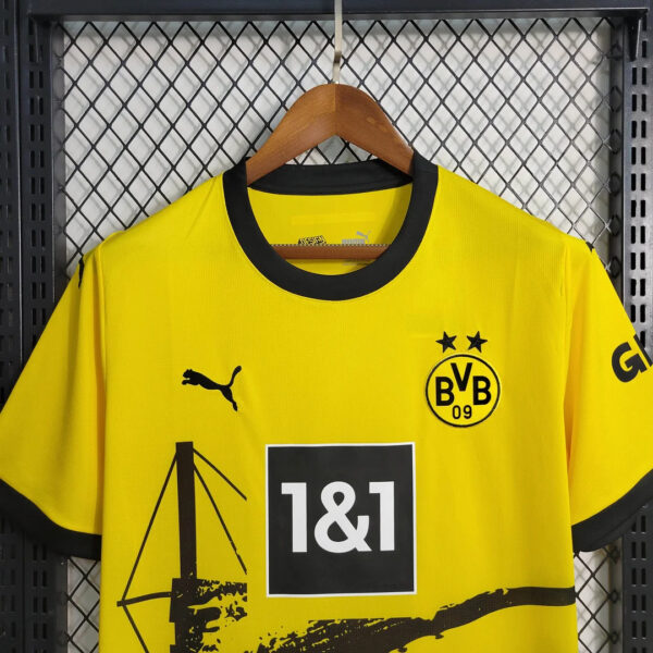 Dortmund 2023/2024 Home Football Jersey - Image 6