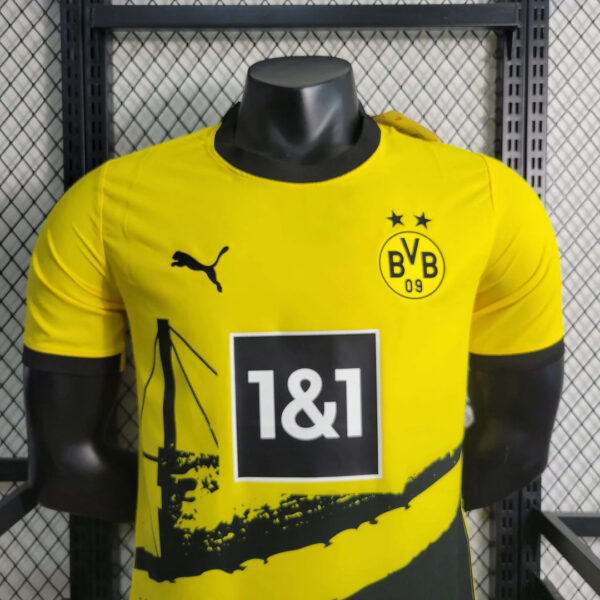 Dortmund 2023 / 2024 Player Version Home Football Jersey 1:1 Thai Quality - Image 4