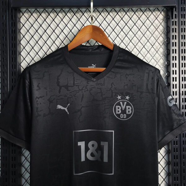 Dortmund 2023 Blackout Special Edition Football Jersey - Image 5