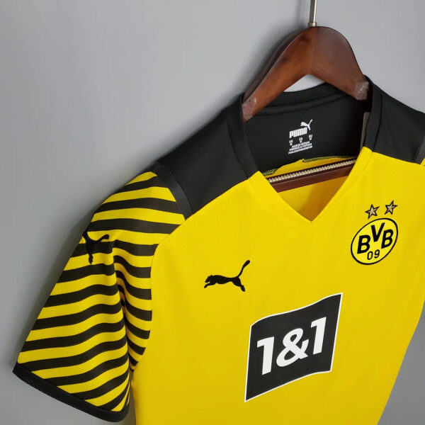 Dortmund 2021/2022 Home Football Jersey - Image 3