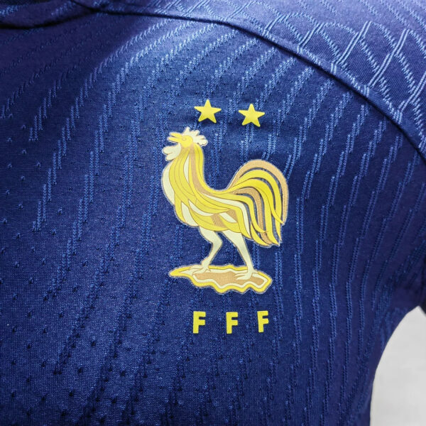 France 2022 FIFA World Cup Player Version Home Football Jersey - Image 8