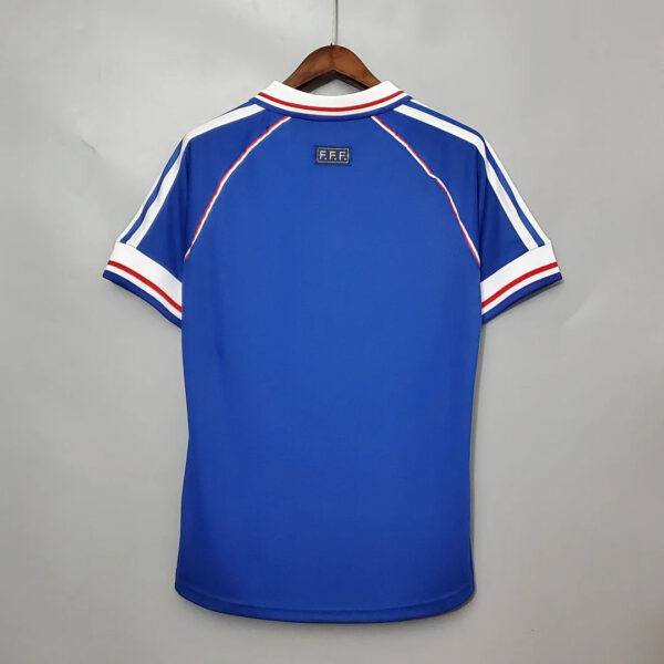 France 1998 Retro Home Football Jersey - Image 2