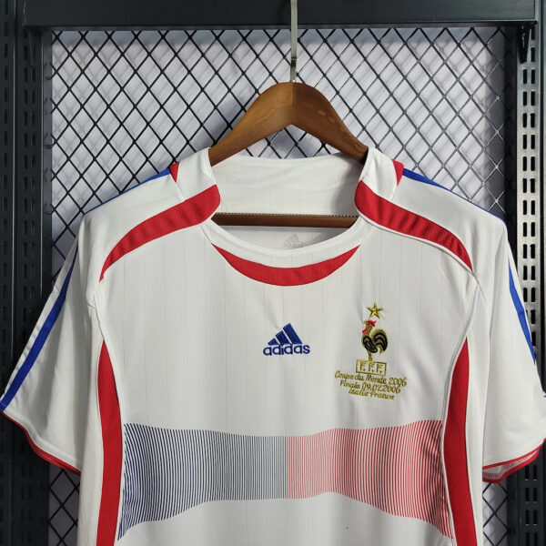 France 2006 Retro Away Football Jersey - Image 6