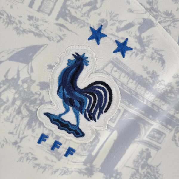 France 2022 FIFA World Cup Away Football Jersey White - Image 8