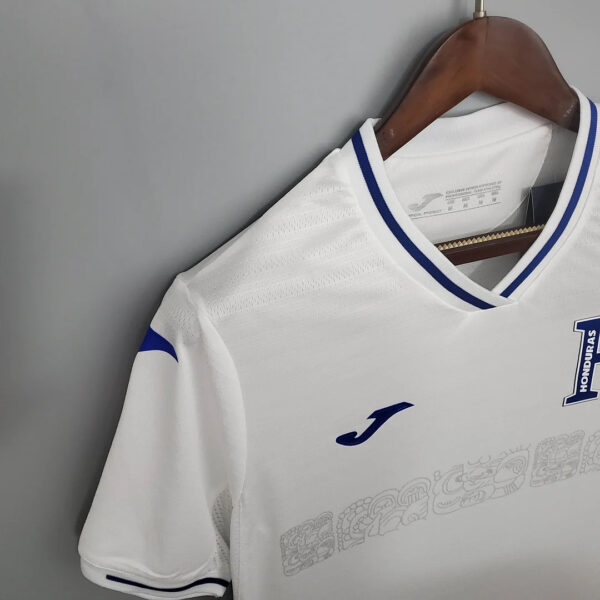 Honduras 2021/2022 Home Football Jersey White - Image 3