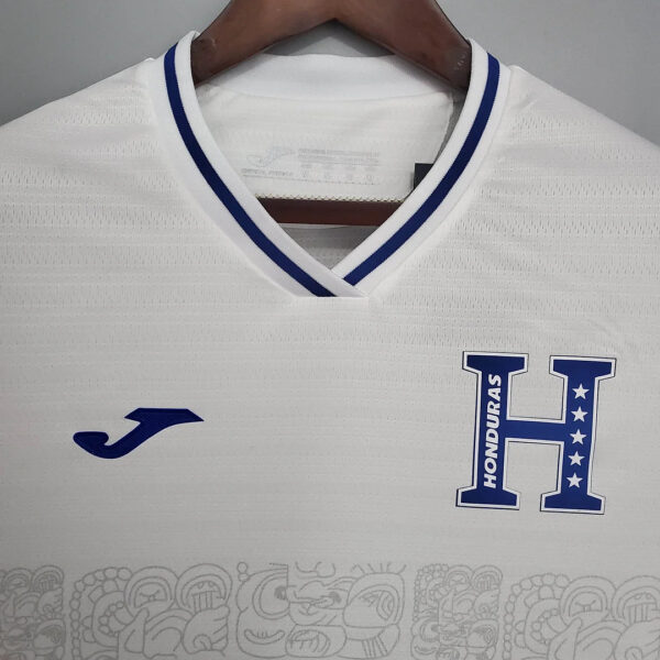 Honduras 2021/2022 Home Football Jersey White - Image 4